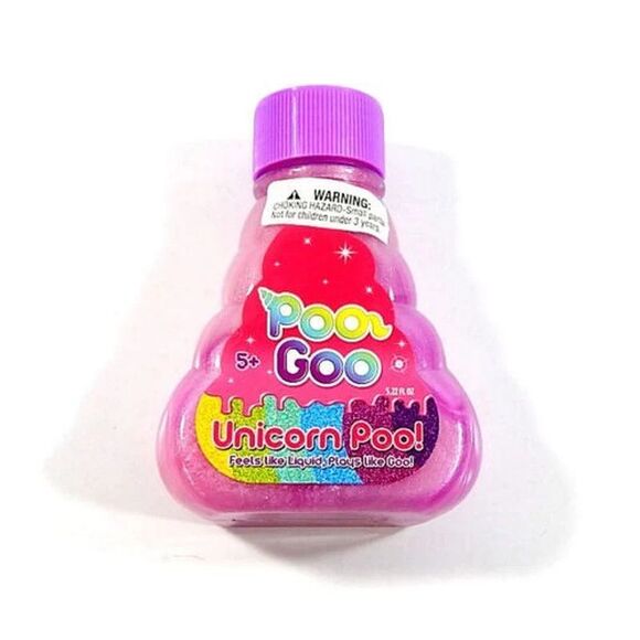 Poo Goo Unicorn Poo! Feels like Liquid Plays like Goo 5.22 Oz, Sealed, 2/PK, 5+ - Picture 1 of 6